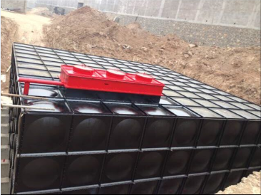 burying a water tank